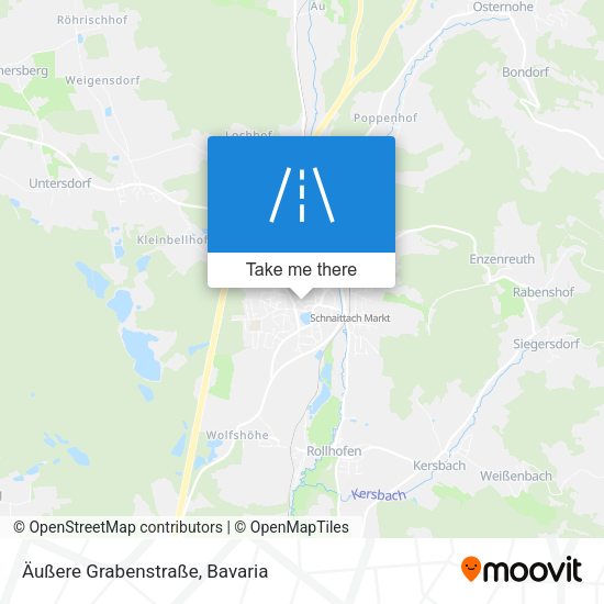 Äußere Grabenstraße map