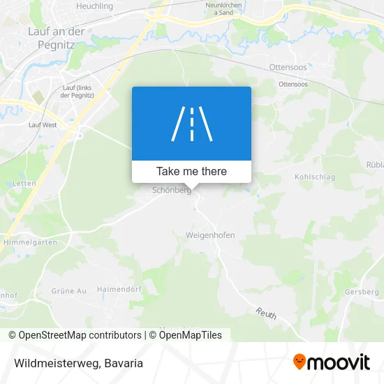 Карта Wildmeisterweg