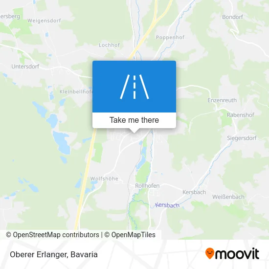 Карта Oberer Erlanger