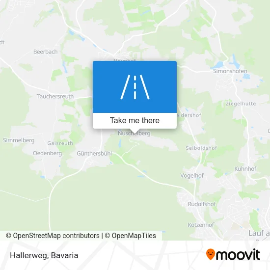Карта Hallerweg