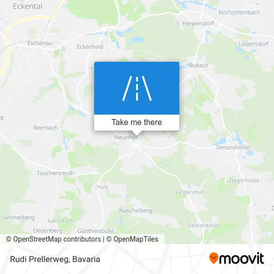 Rudi Prellerweg map