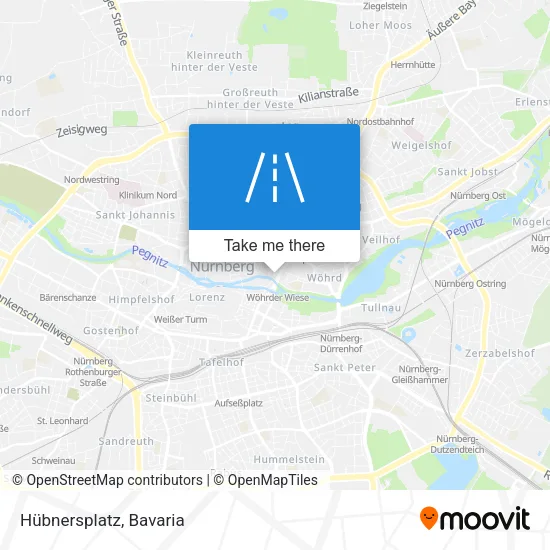 Hübnersplatz map