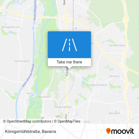Königsmühlstraße map