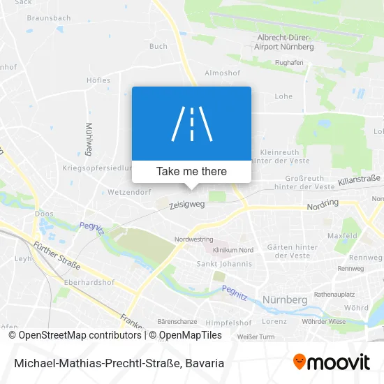 Карта Michael-Mathias-Prechtl-Straße