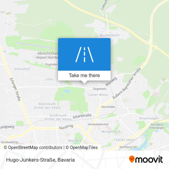 Hugo-Junkers-Straße map