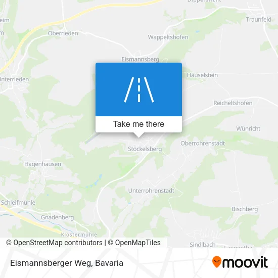 Карта Eismannsberger Weg