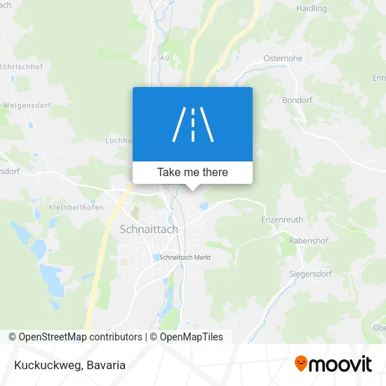 Карта Kuckuckweg