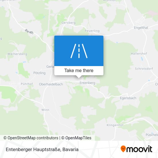 Entenberger Hauptstraße map