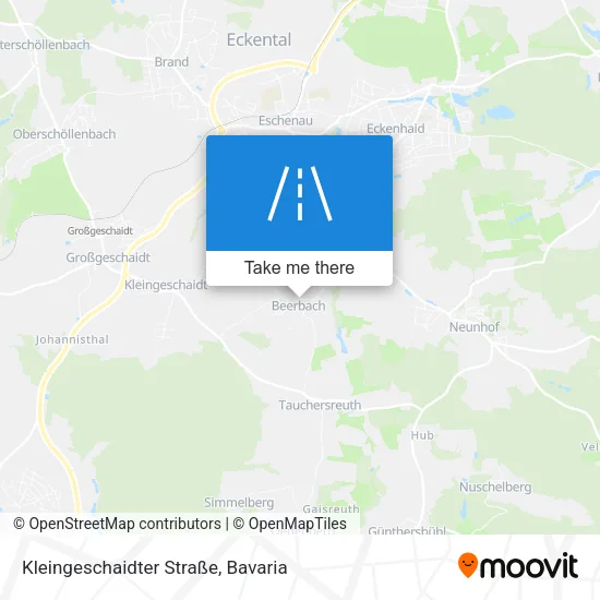 Карта Kleingeschaidter Straße