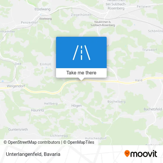 Карта Unterlangenfeld