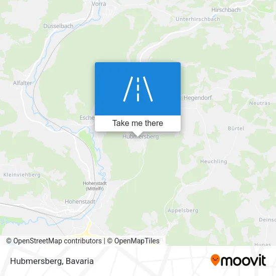 Карта Hubmersberg