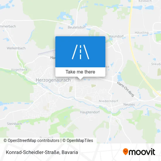 Карта Konrad-Scheidler-Straße