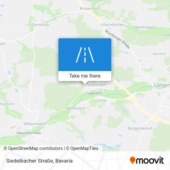 Siedelbacher Straße map