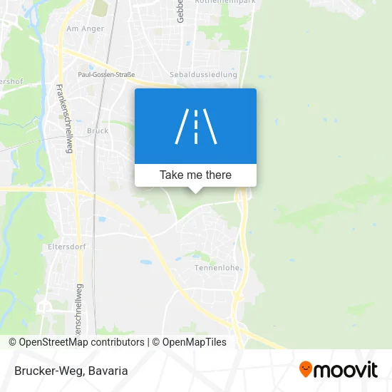 Карта Brucker-Weg