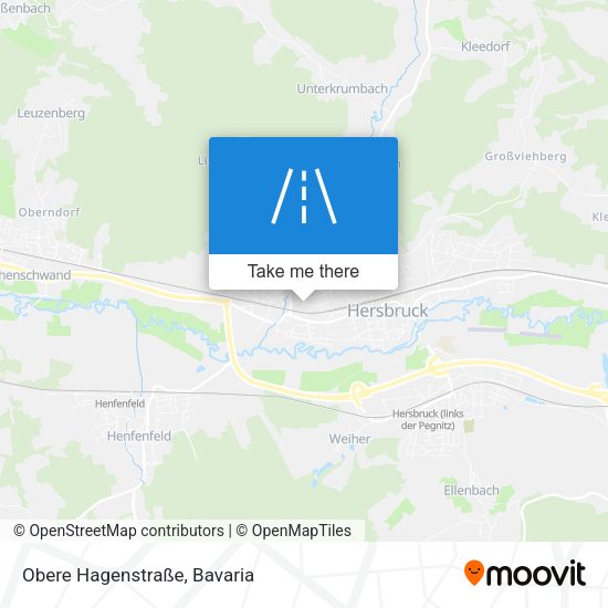 Obere Hagenstraße map