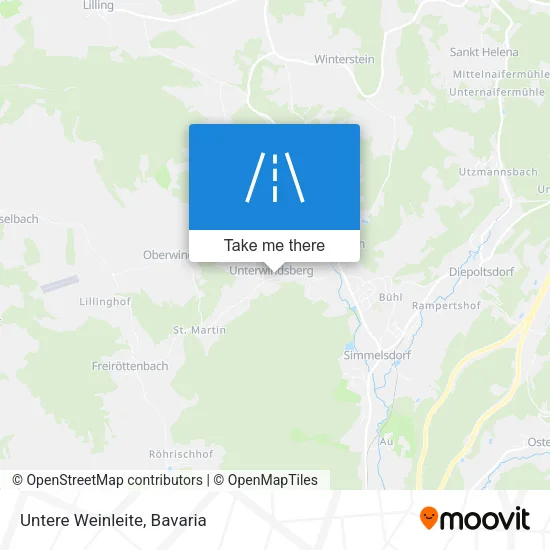 Карта Untere Weinleite