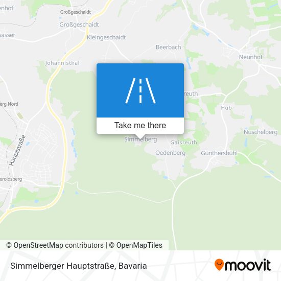 Simmelberger Hauptstraße map