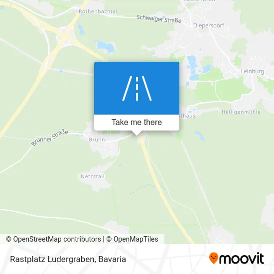 Rastplatz Ludergraben map