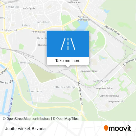 Карта Jupiterwinkel