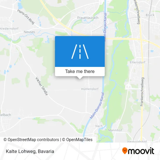 Карта Kalte Lohweg