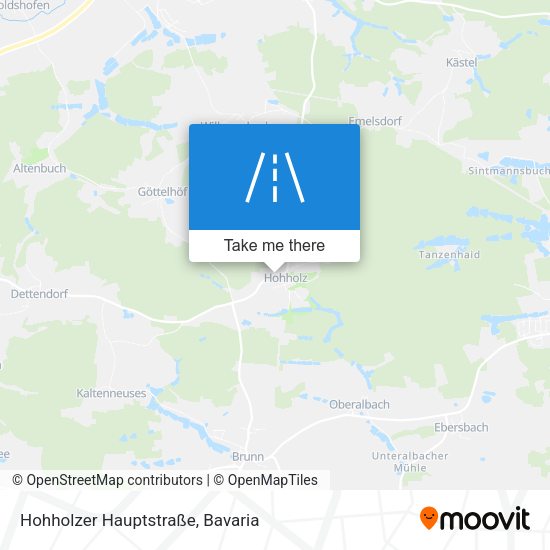 Hohholzer Hauptstraße map