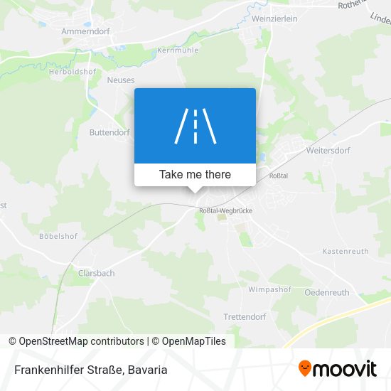 Frankenhilfer Straße map