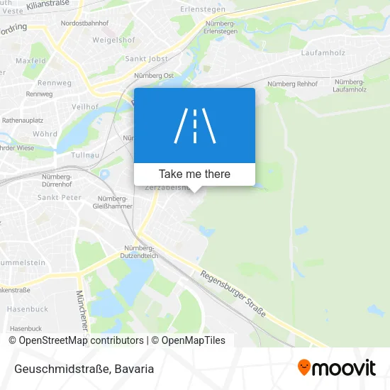 Карта Geuschmidstraße