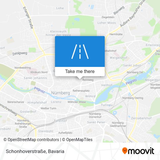 Schonhoverstraße map