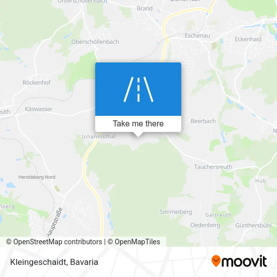 Карта Kleingeschaidt