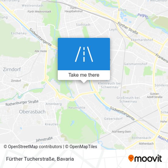 Fürther Tucherstraße map