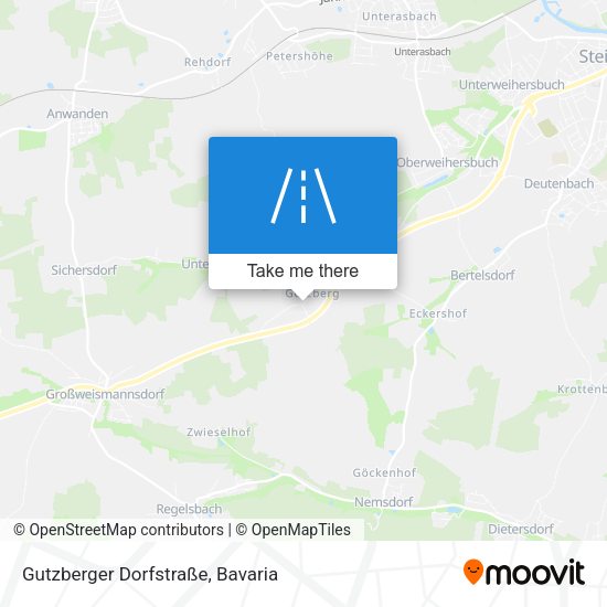 Gutzberger Dorfstraße map