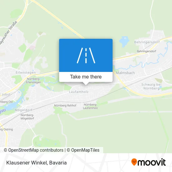 Карта Klausener Winkel