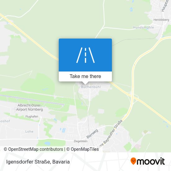 Igensdorfer Straße map