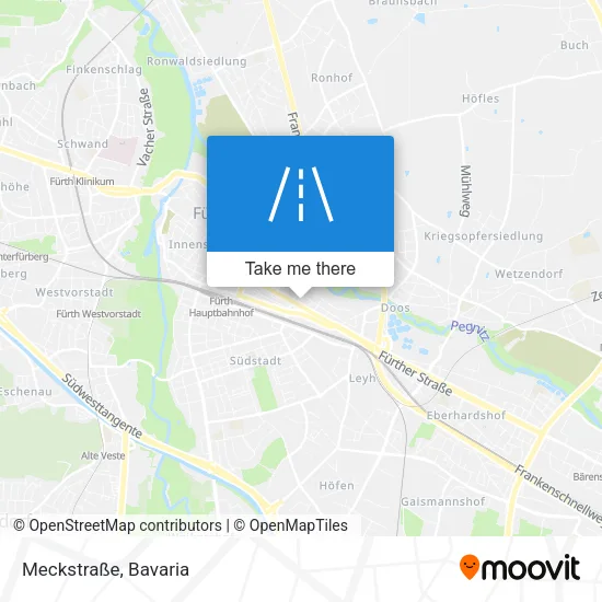 Meckstraße map