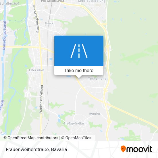 Frauenweiherstraße map