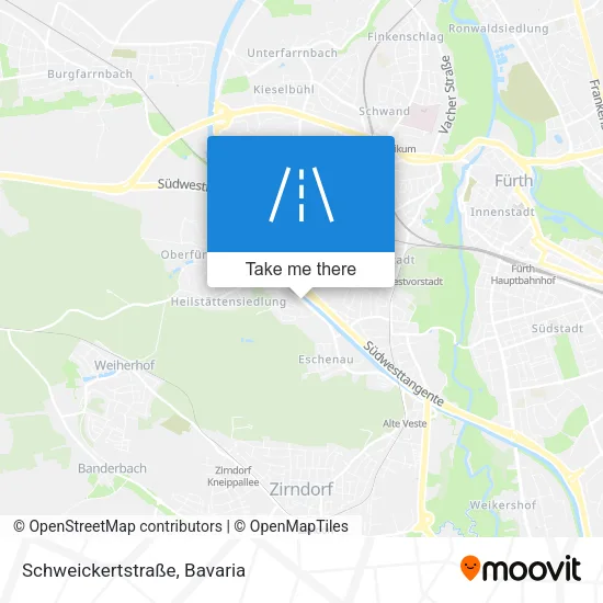 Карта Schweickertstraße