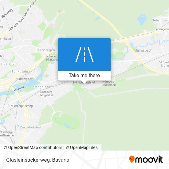 Карта Gläsleinsackerweg