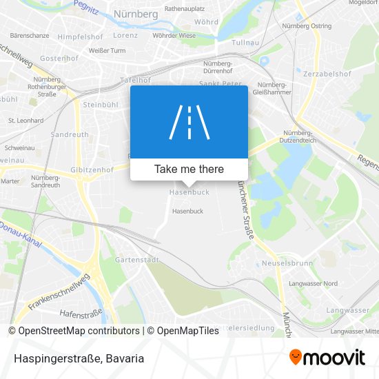Haspingerstraße map