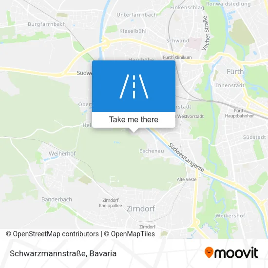 Карта Schwarzmannstraße