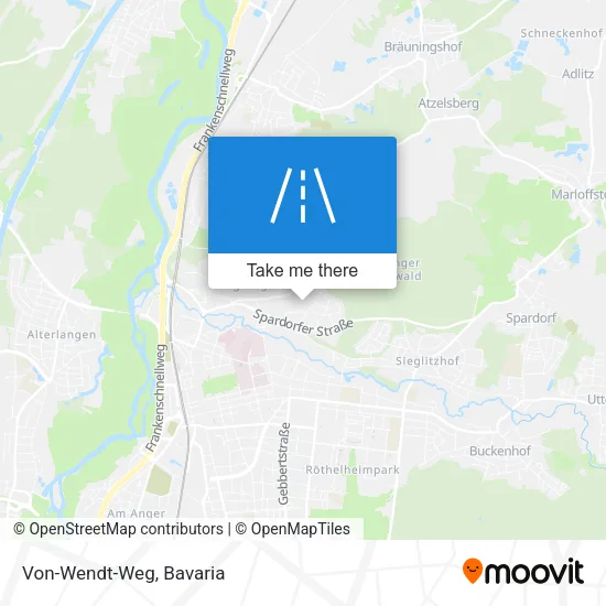 Карта Von-Wendt-Weg