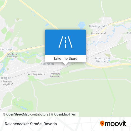 Reichenecker Straße map