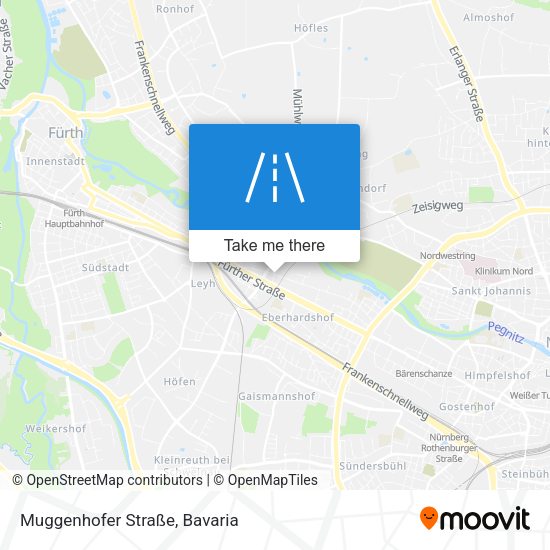 Muggenhofer Straße map