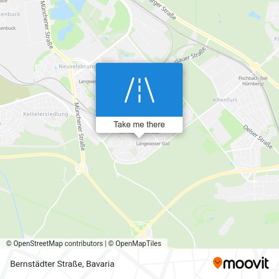 Bernstädter Straße map