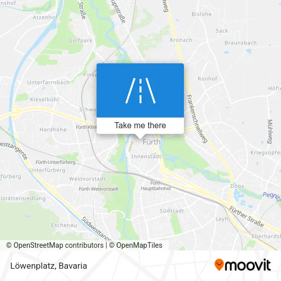 Löwenplatz map