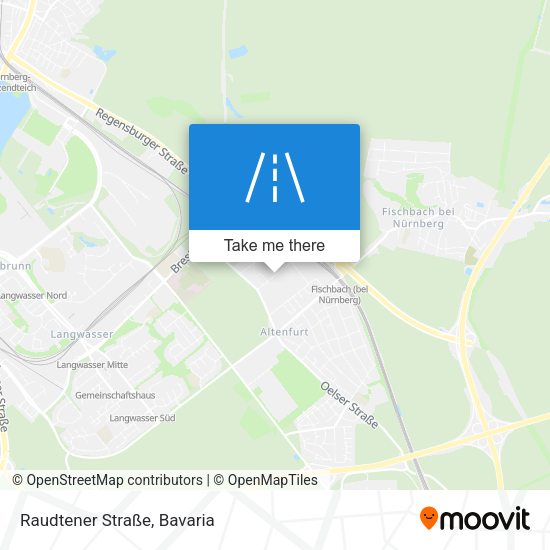 Raudtener Straße map