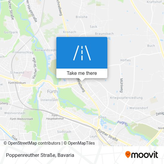 Poppenreuther Straße map