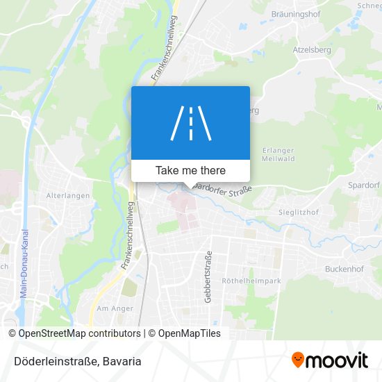 Döderleinstraße map