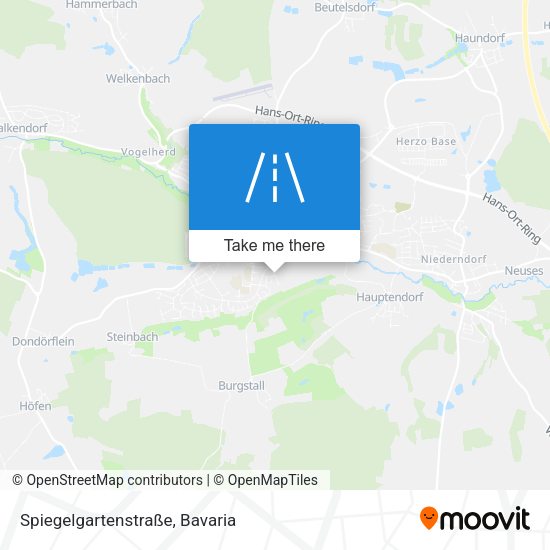 Spiegelgartenstraße map