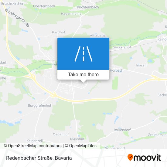 Redenbacher Straße map