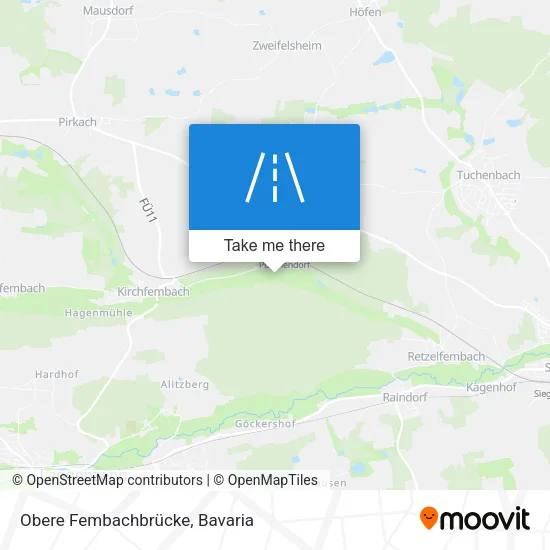 Obere Fembachbrücke map